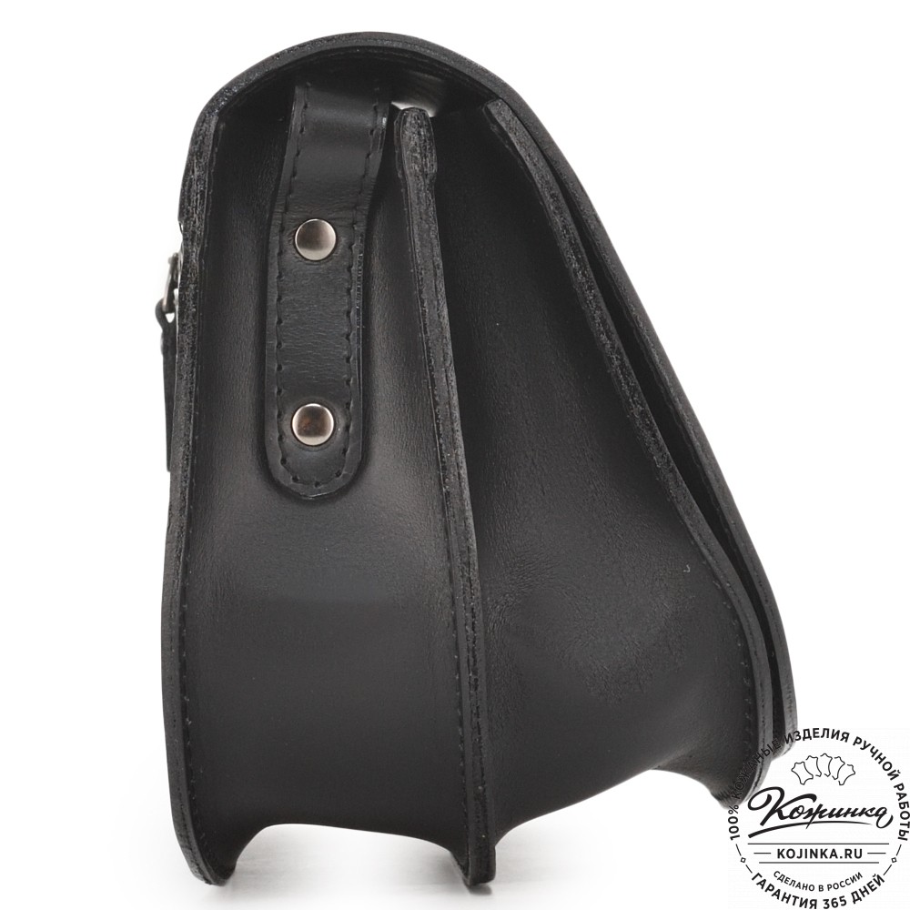 Женская кожаная сумка "Аргентина" (черный)